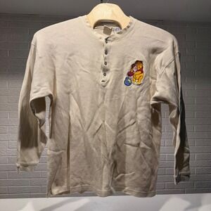 Disney Store Winnie the Pooh Piglet Thermal Henley Shirt Extra Extra Large